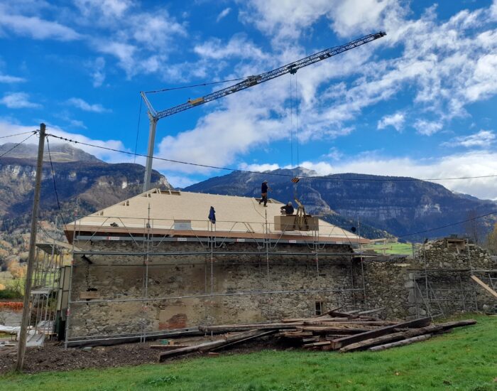 Rénovation d’une grange en Charteuse